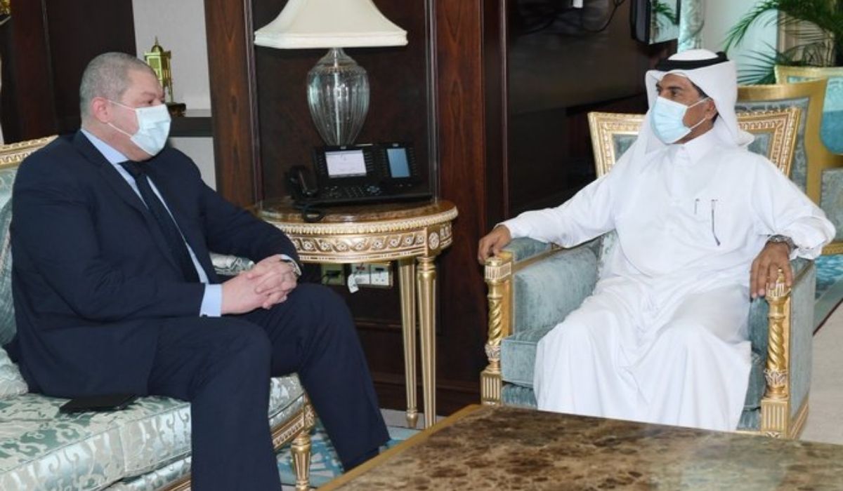 Secretary-General of Ministry of Foreign Affairs Meets Egyptian Charge D'Affaires
